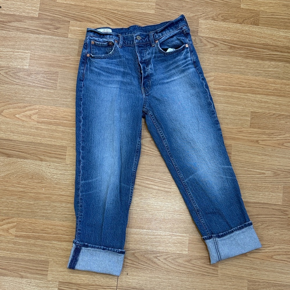 GAP Women's Cheeky Straight High Rise Jeans